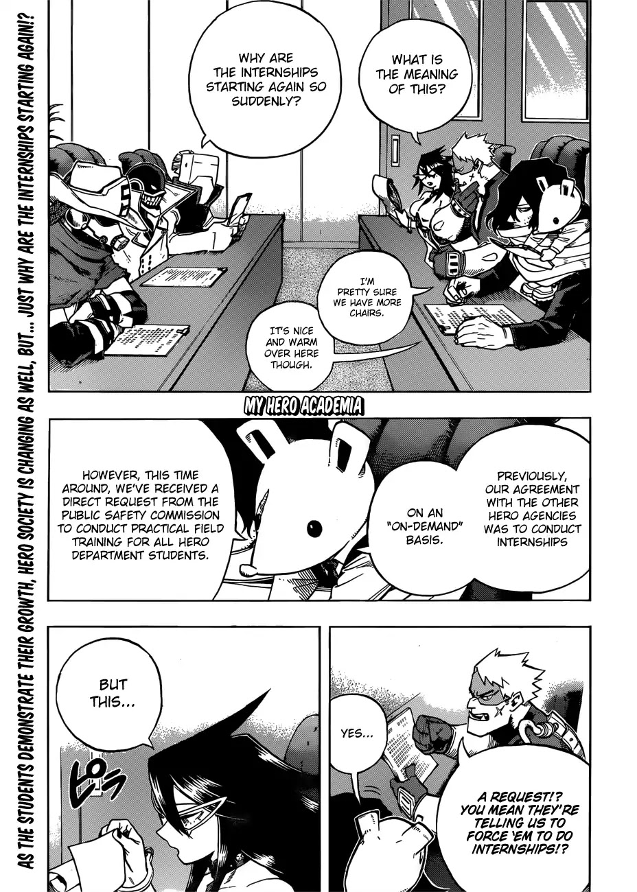 Boku no Hero Academia Chapter 242 page 1 - Chapter 242: Be Merry! Christmas!