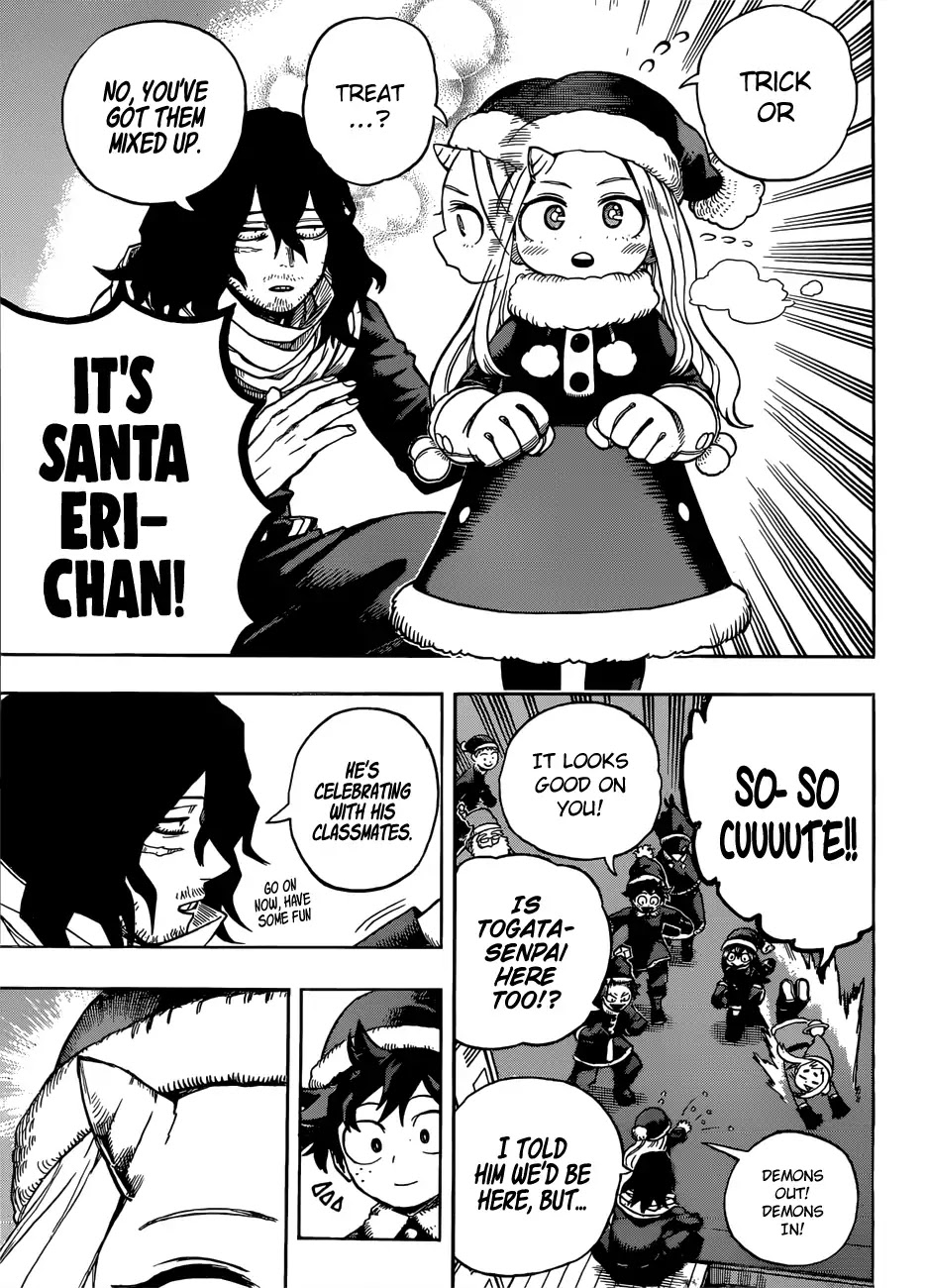 Boku no Hero Academia Chapter 242 page 12 - Chapter 242: Be Merry! Christmas!
