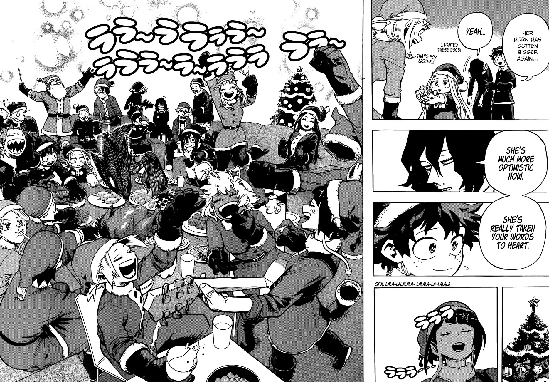 Boku no Hero Academia Chapter 242 page 13 - Chapter 242: Be Merry! Christmas!