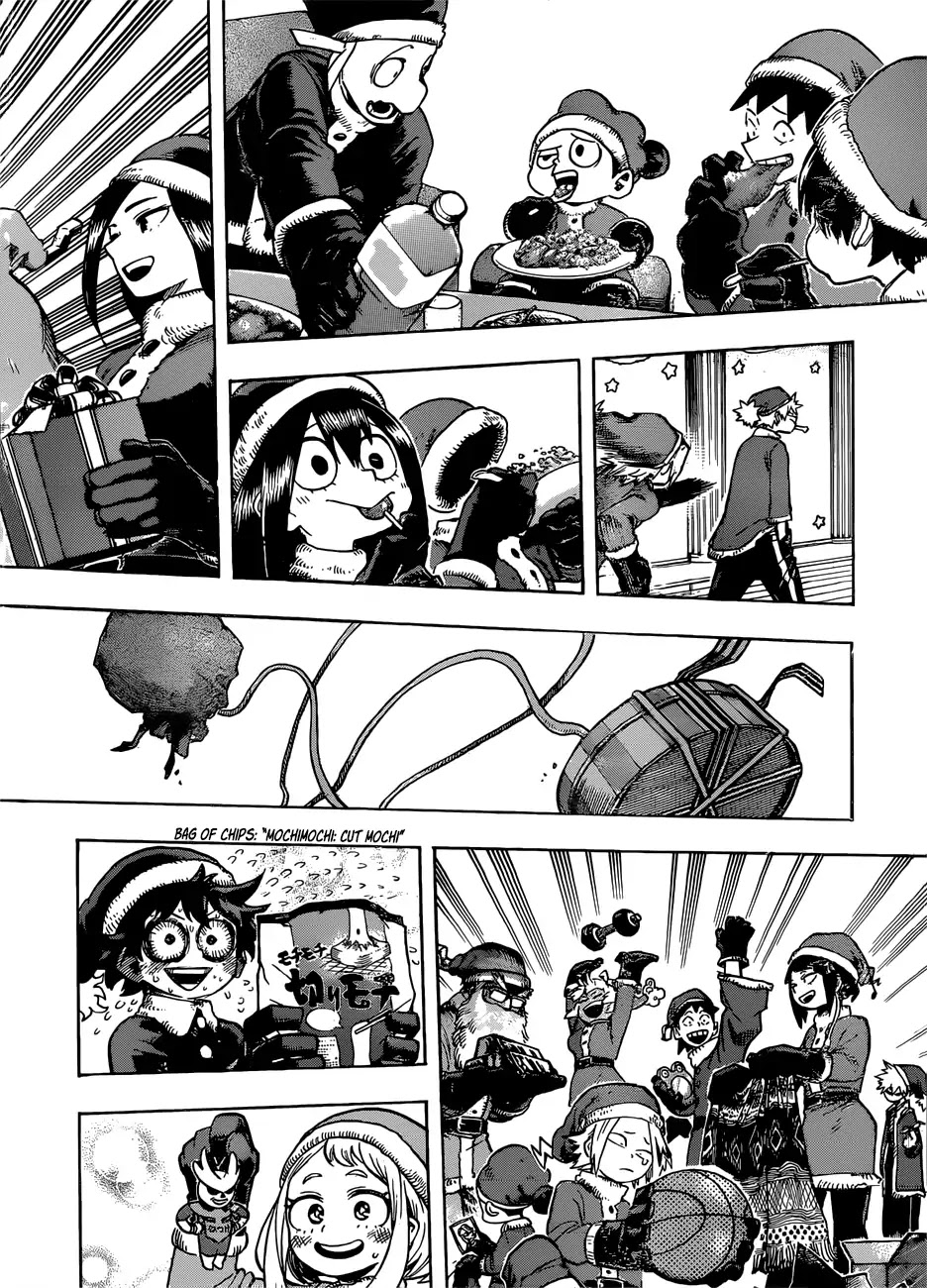Boku no Hero Academia Chapter 242 page 14 - Chapter 242: Be Merry! Christmas!