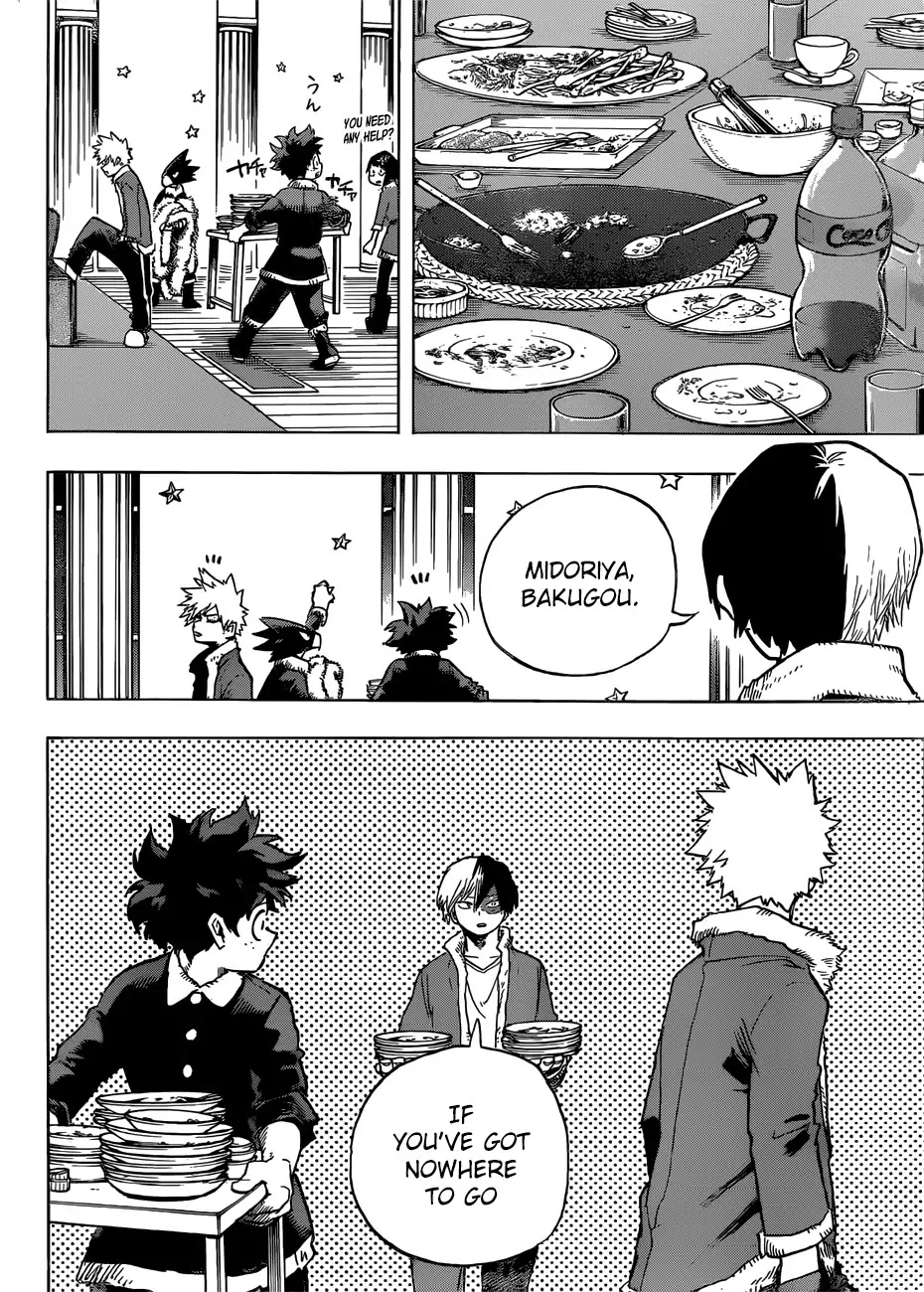Boku no Hero Academia Chapter 242 page 16 - Chapter 242: Be Merry! Christmas!