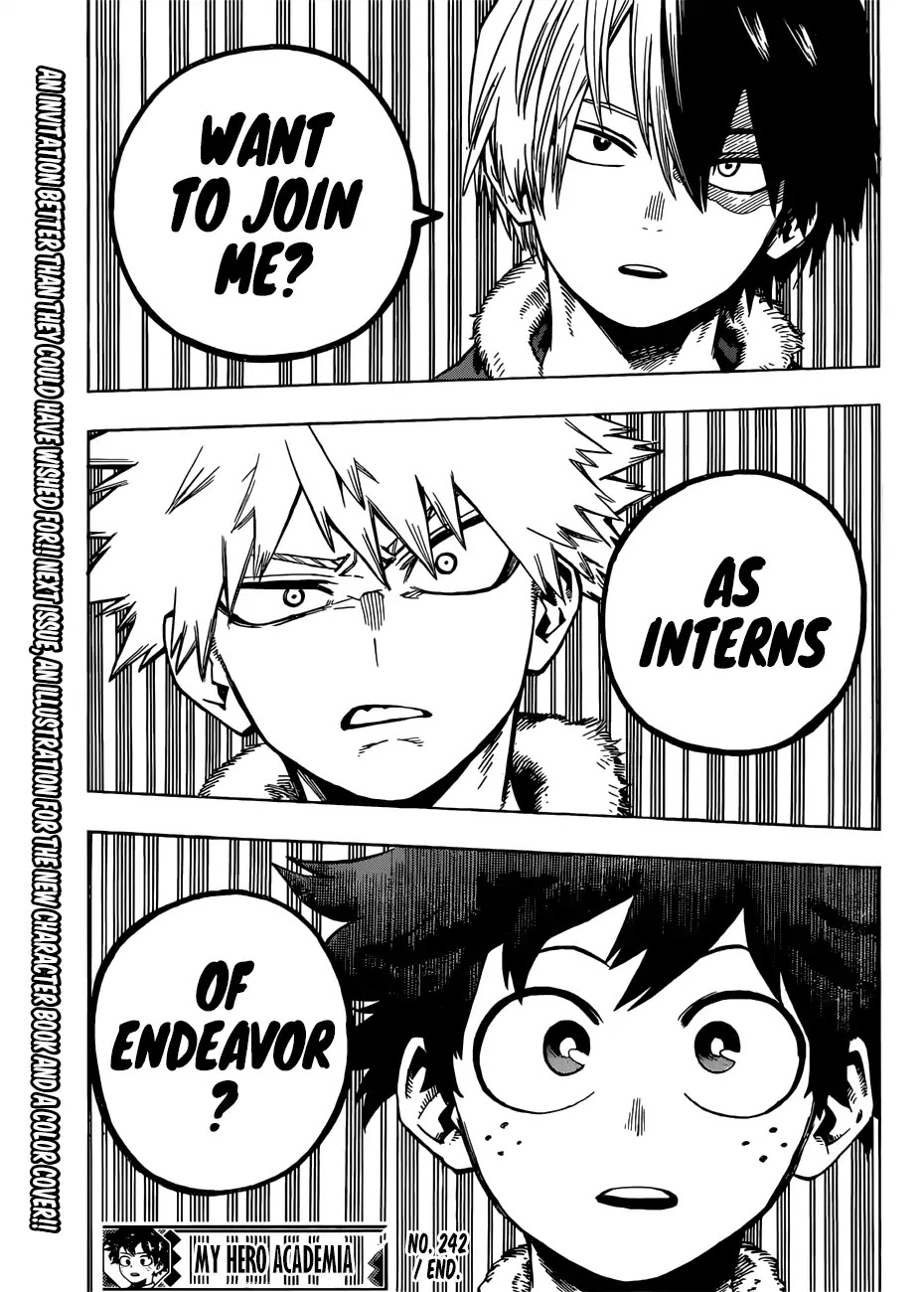 Boku no Hero Academia Chapter 242 page 17 - Chapter 242: Be Merry! Christmas!