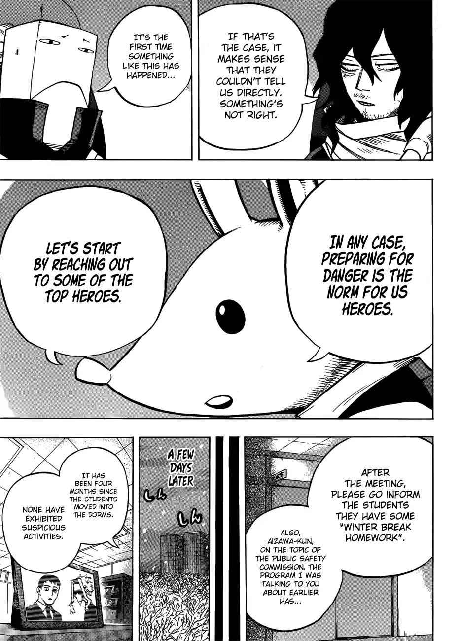 Boku no Hero Academia Chapter 242 page 4 - Chapter 242: Be Merry! Christmas!