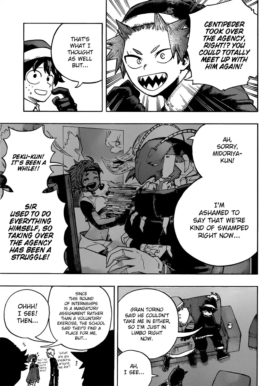 Boku no Hero Academia Chapter 242 page 8 - Chapter 242: Be Merry! Christmas!