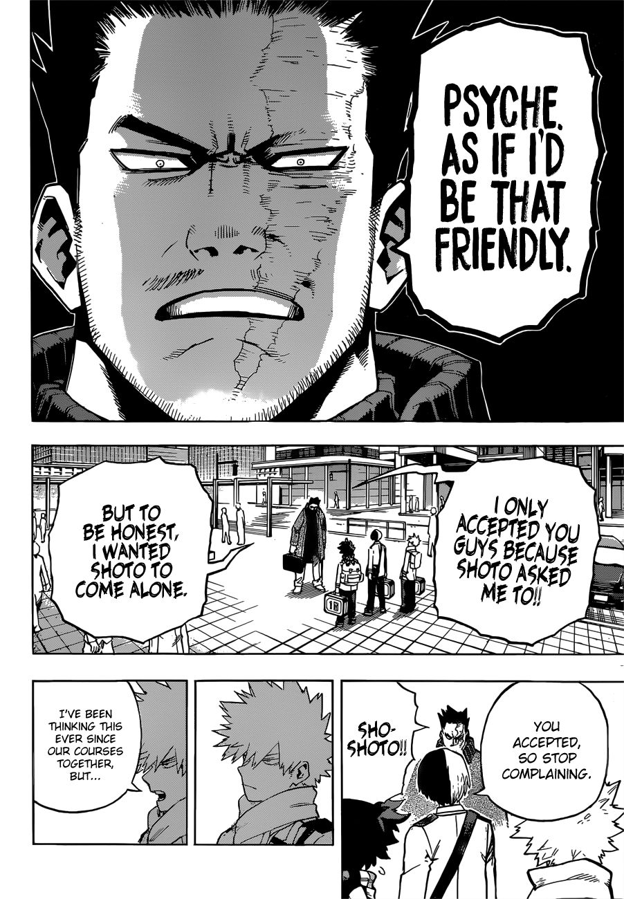 Boku no Hero Academia Chapter 243 page 13 - Chapter 243: Onwards! To the Endeavor Hero Agency!
