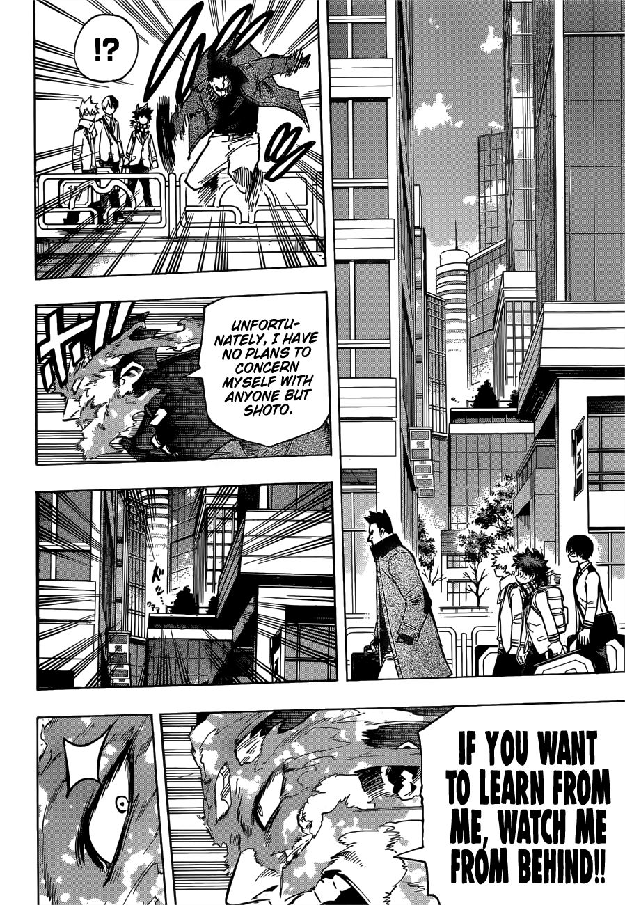 Boku no Hero Academia Chapter 243 page 17 - Chapter 243: Onwards! To the Endeavor Hero Agency!