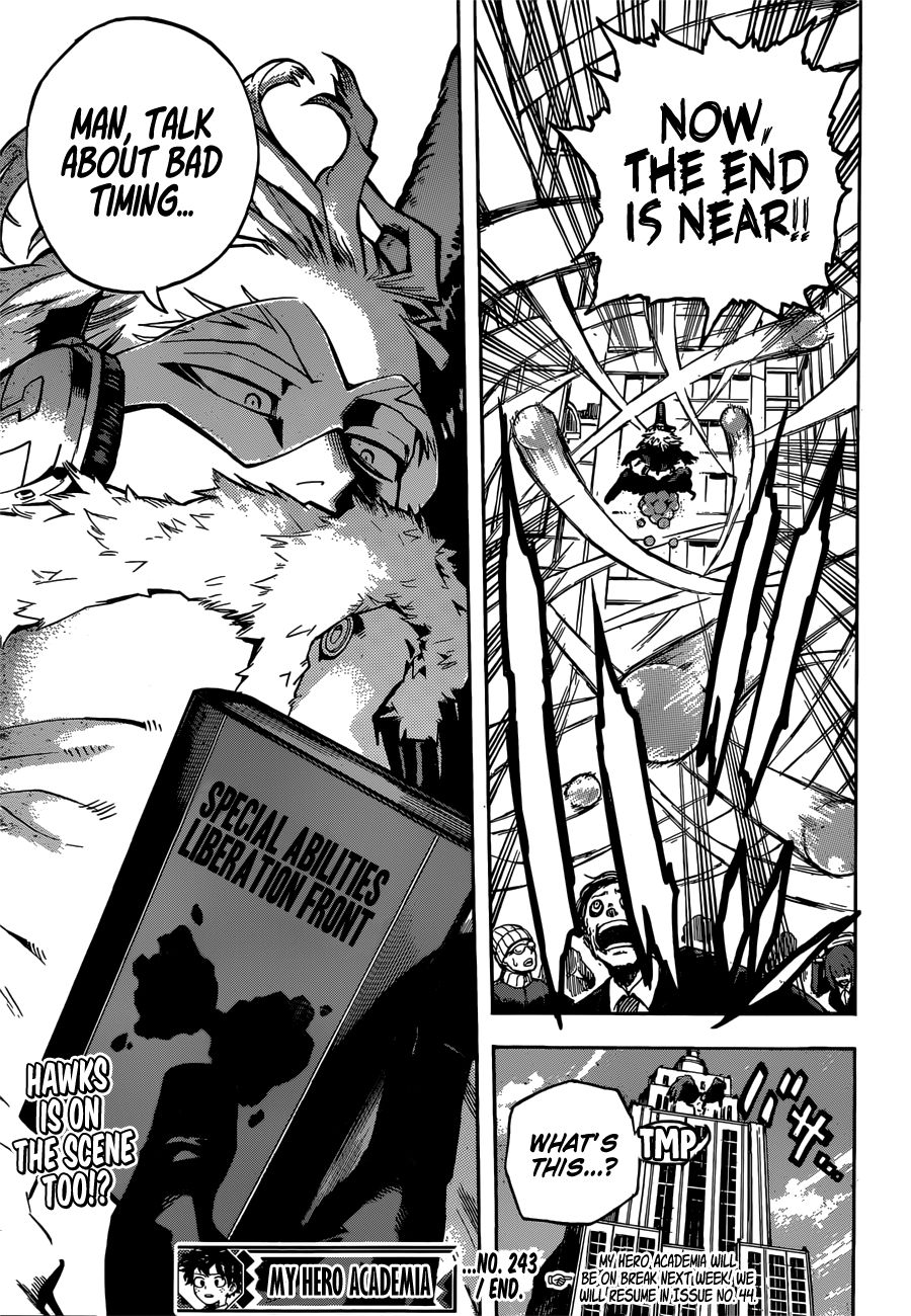 Boku no Hero Academia Chapter 243 page 20 - Chapter 243: Onwards! To the Endeavor Hero Agency!