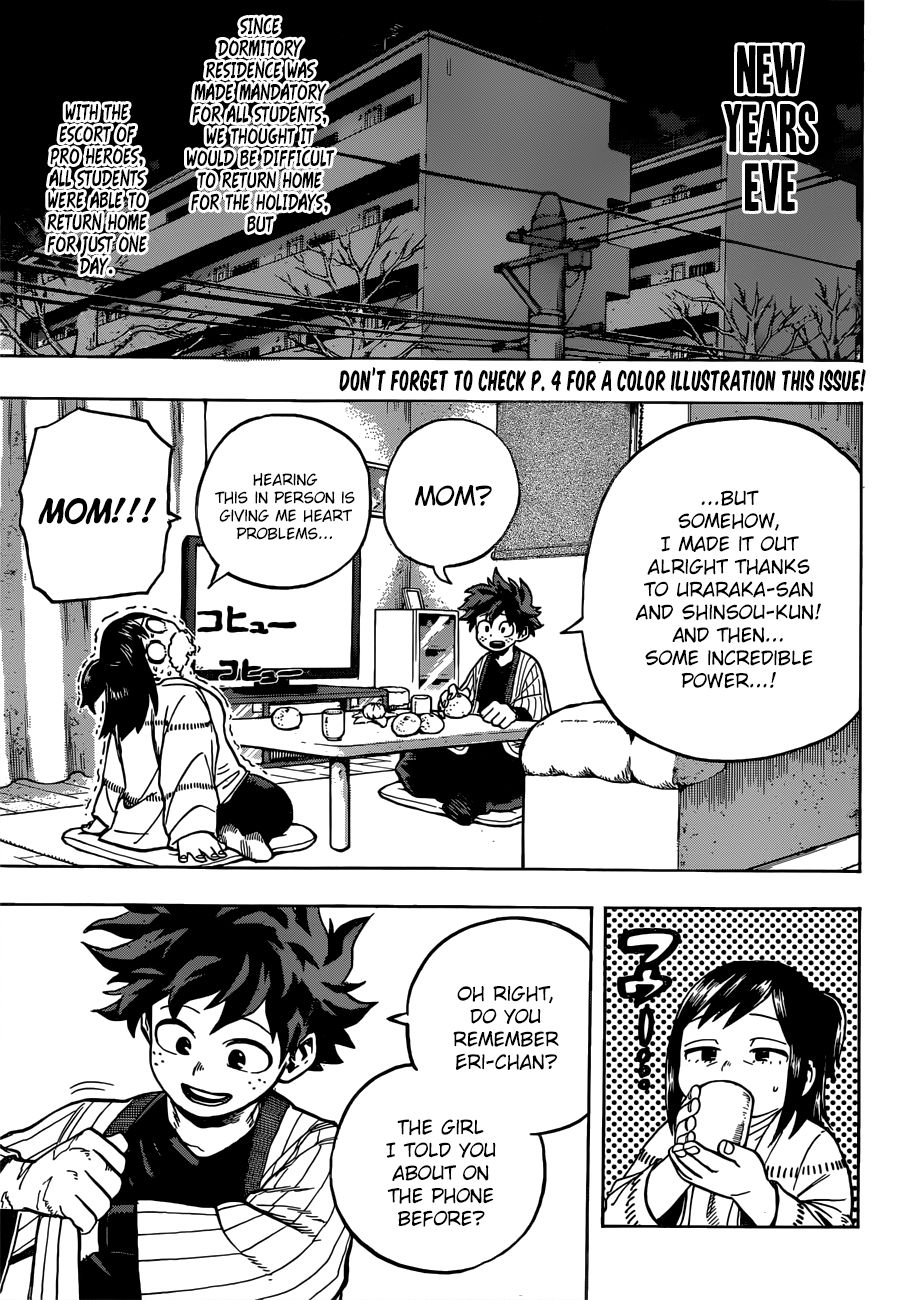 Boku no Hero Academia Chapter 243 page 4 - Chapter 243: Onwards! To the Endeavor Hero Agency!