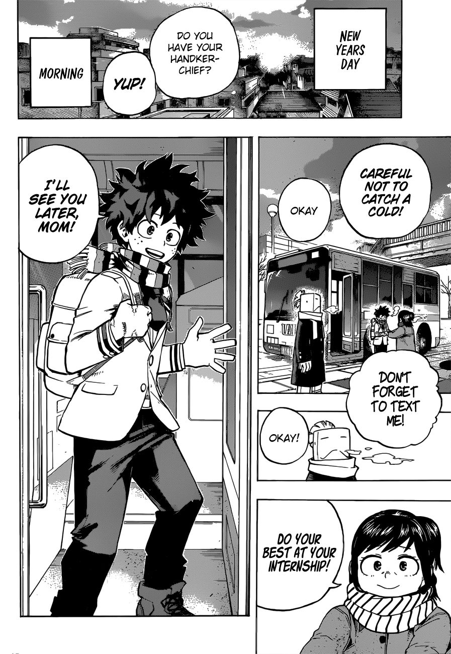 Boku no Hero Academia Chapter 243 page 7 - Chapter 243: Onwards! To the Endeavor Hero Agency!