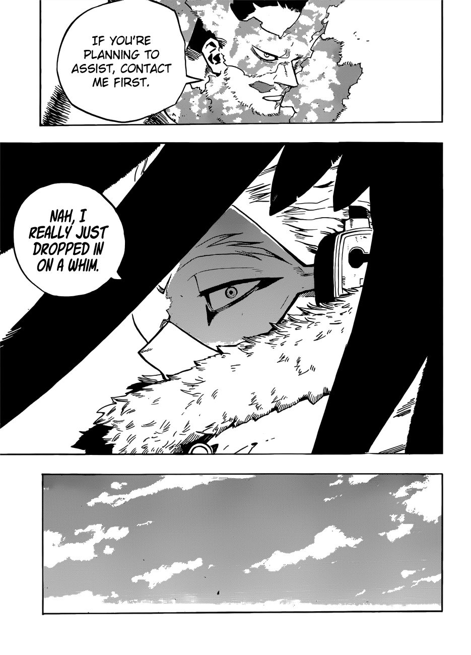 Boku no Hero Academia Chapter 244 page 14 - Chapter 244: Recommendation