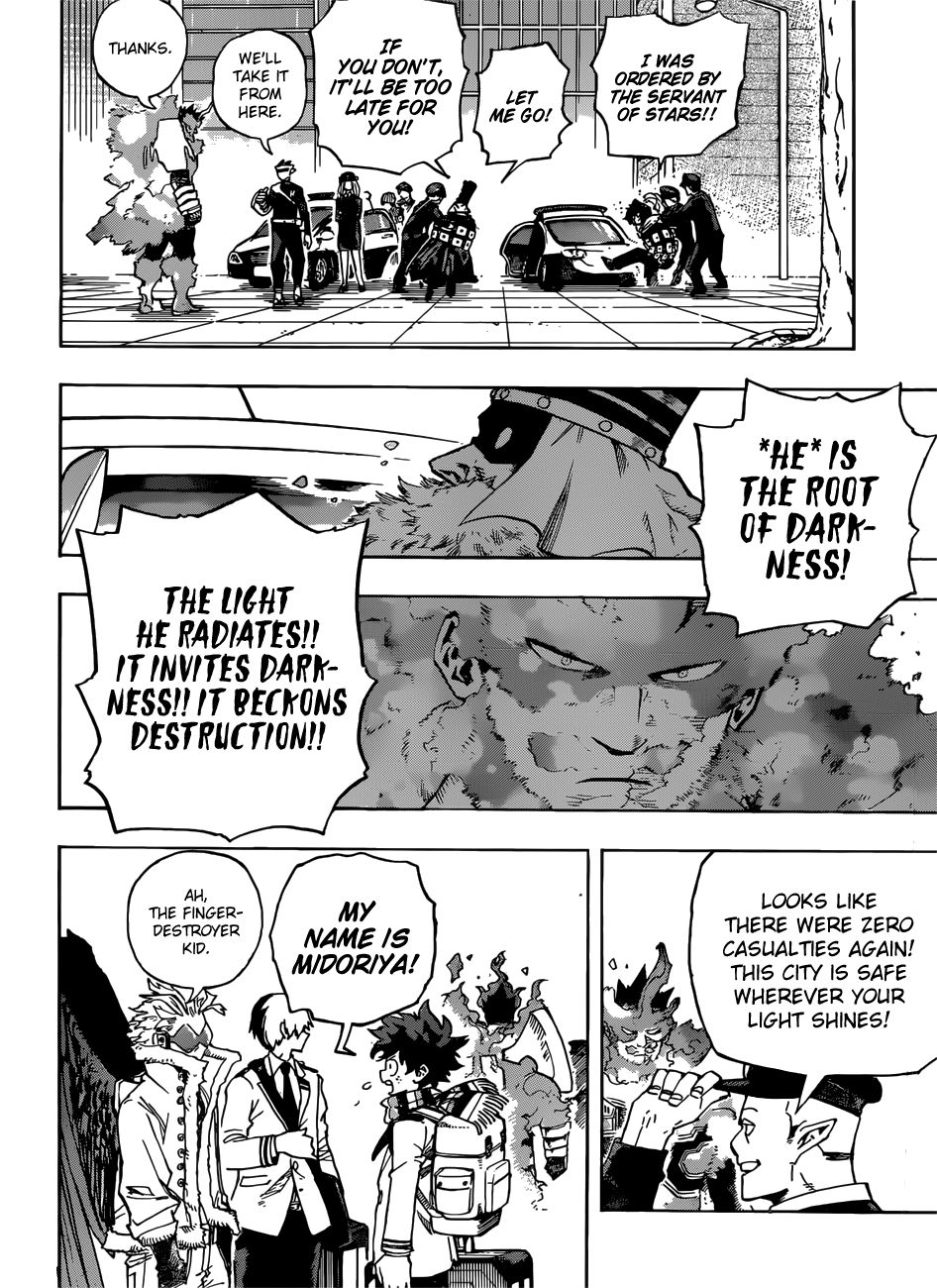 Boku no Hero Academia Chapter 244 page 15 - Chapter 244: Recommendation