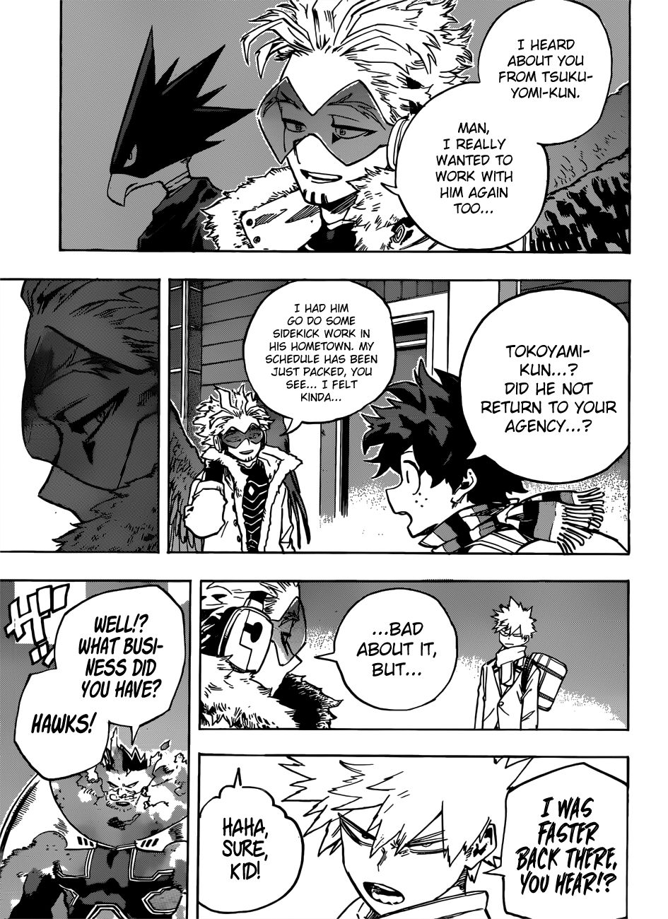 Boku no Hero Academia Chapter 244 page 16 - Chapter 244: Recommendation