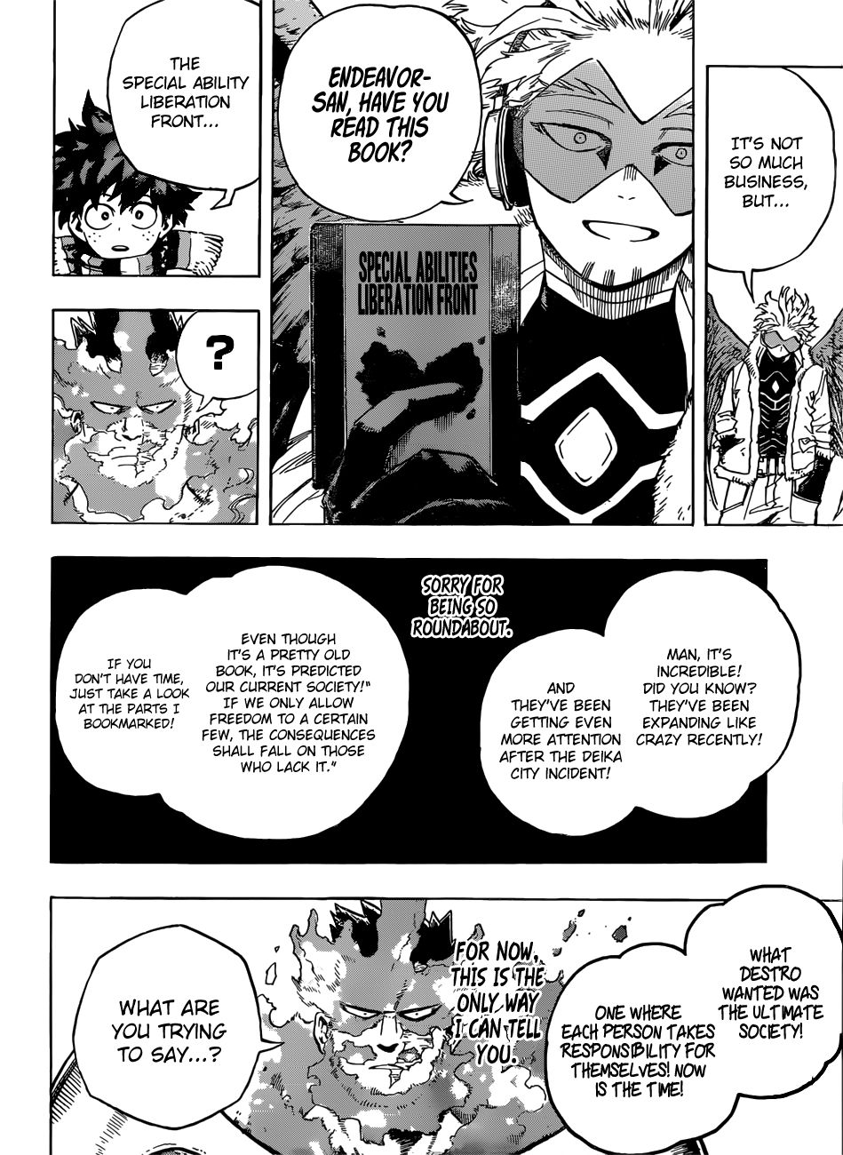 Boku no Hero Academia Chapter 244 page 17 - Chapter 244: Recommendation