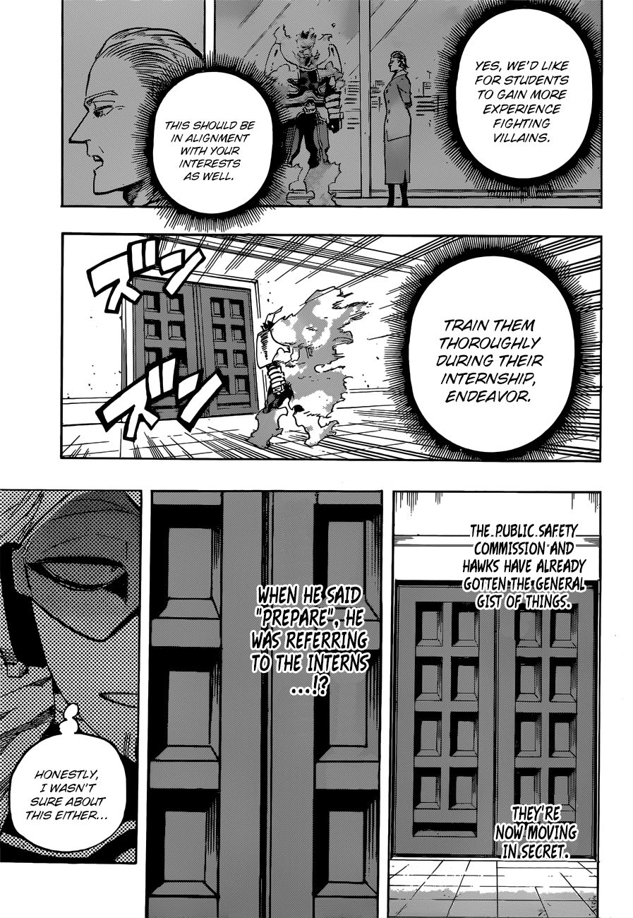 Boku no Hero Academia Chapter 246 page 12 - Chapter 246: Message