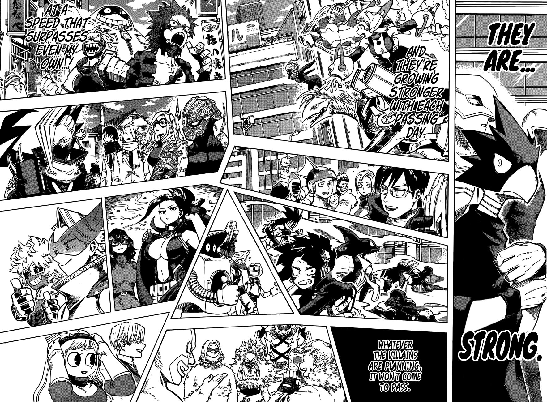 Boku no Hero Academia Chapter 246 page 15 - Chapter 246: Message