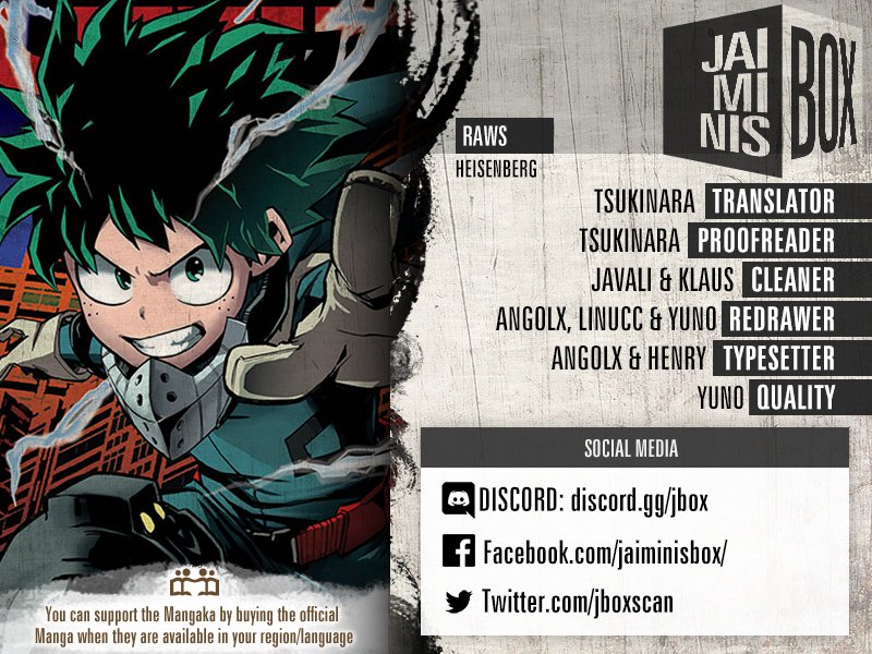 Boku no Hero Academia Chapter 246 page 3 - Chapter 246: Message