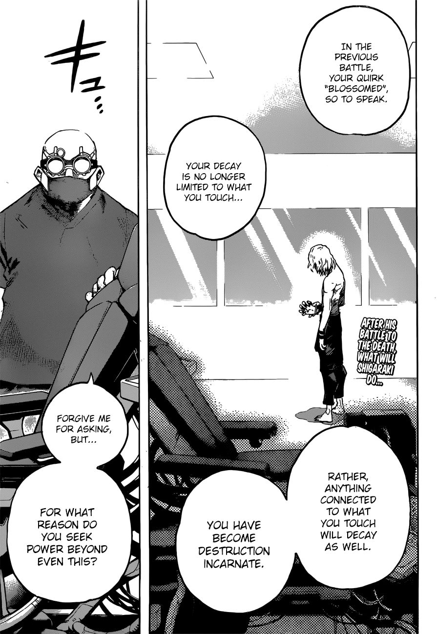 Boku no Hero Academia Chapter 246 page 4 - Chapter 246: Message