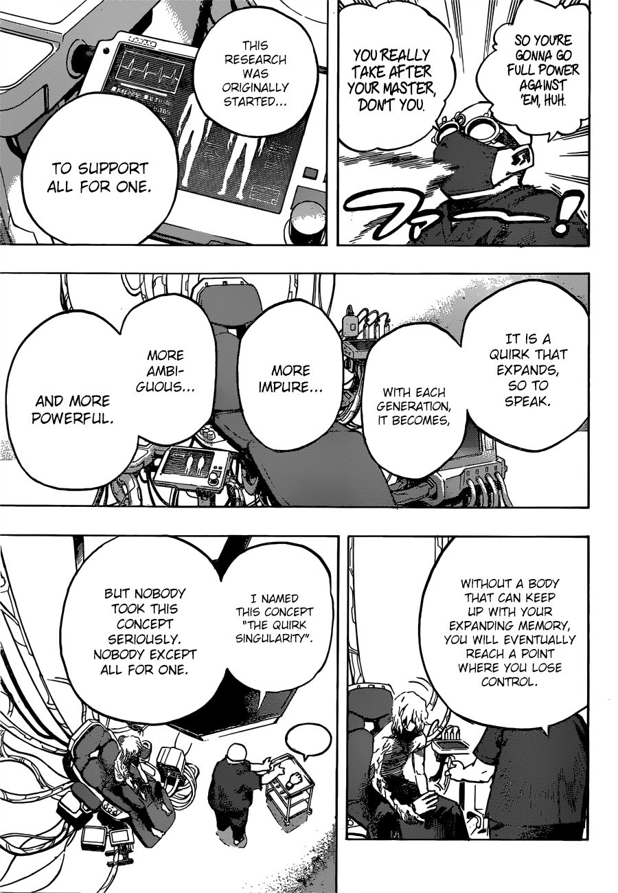 Boku no Hero Academia Chapter 246 page 6 - Chapter 246: Message