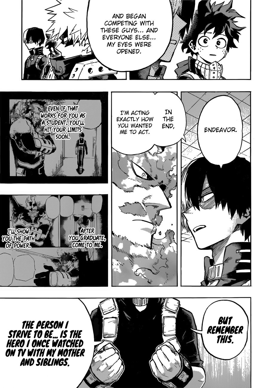 Boku no Hero Academia Chapter 247 page 10 - Chapter 247: Status Report!