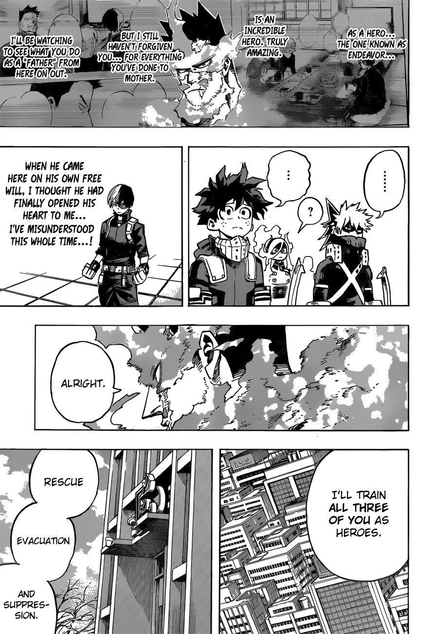 Boku no Hero Academia Chapter 247 page 12 - Chapter 247: Status Report!