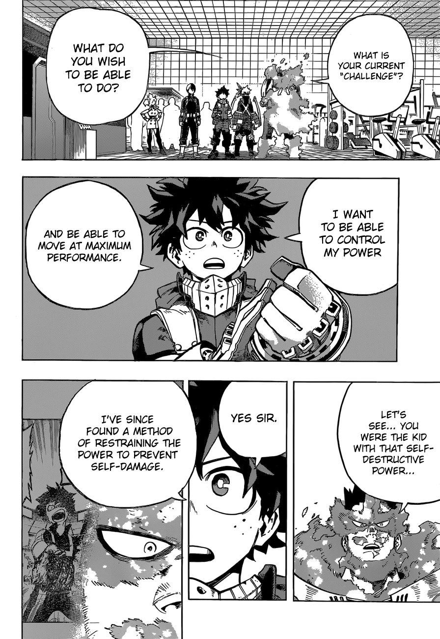 Boku no Hero Academia Chapter 247 page 3 - Chapter 247: Status Report!