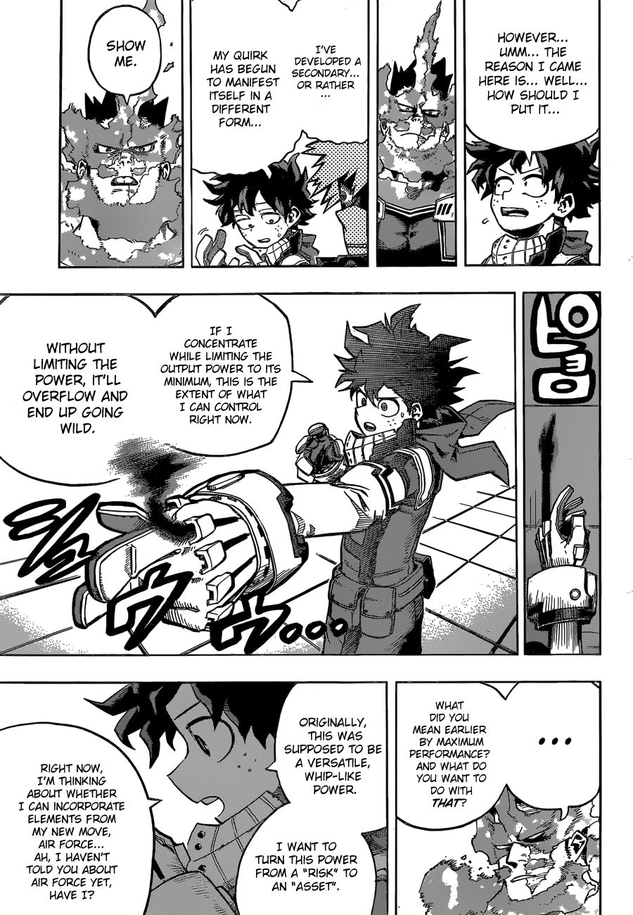 Boku no Hero Academia Chapter 247 page 4 - Chapter 247: Status Report!