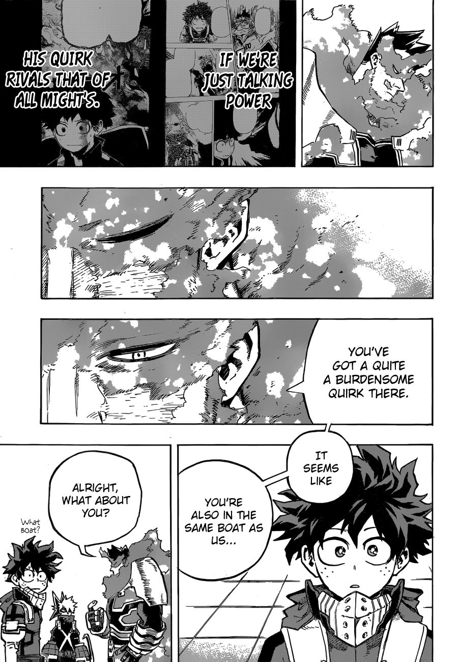 Boku no Hero Academia Chapter 247 page 6 - Chapter 247: Status Report!