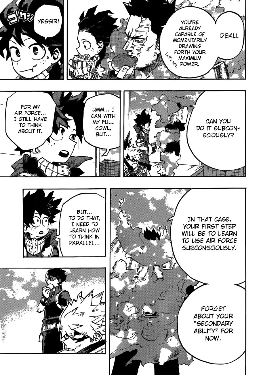 Boku no Hero Academia Chapter 248 page 10 - Chapter 248: One by One