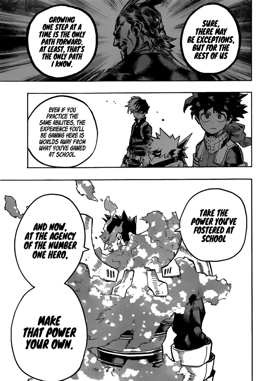 Boku no Hero Academia Chapter 248 page 12 - Chapter 248: One by One