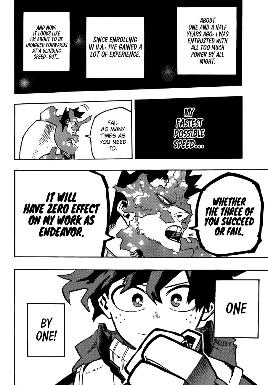 Boku no Hero Academia Chapter 248 page 13 - Chapter 248: One by One