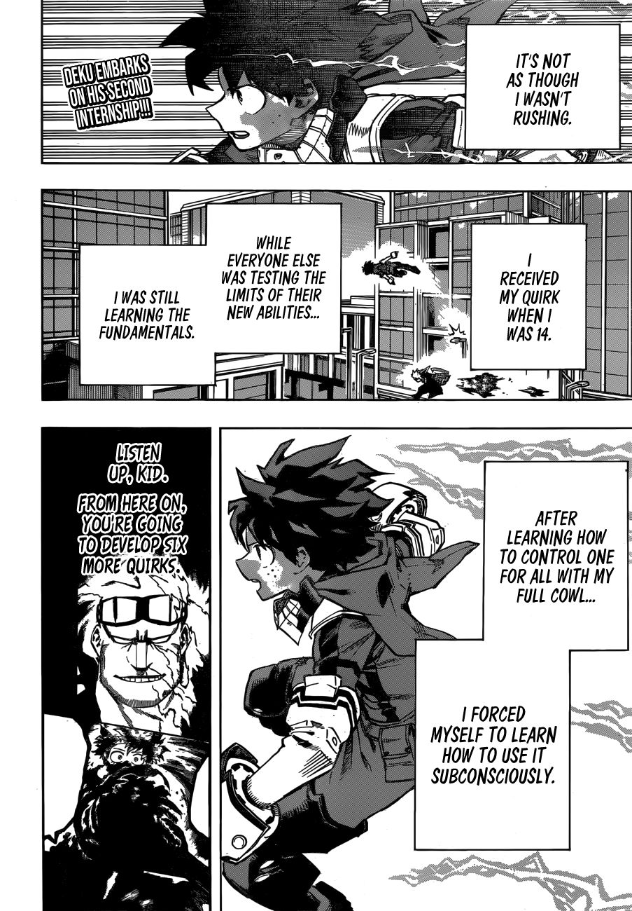 Boku no Hero Academia Chapter 248 page 3 - Chapter 248: One by One