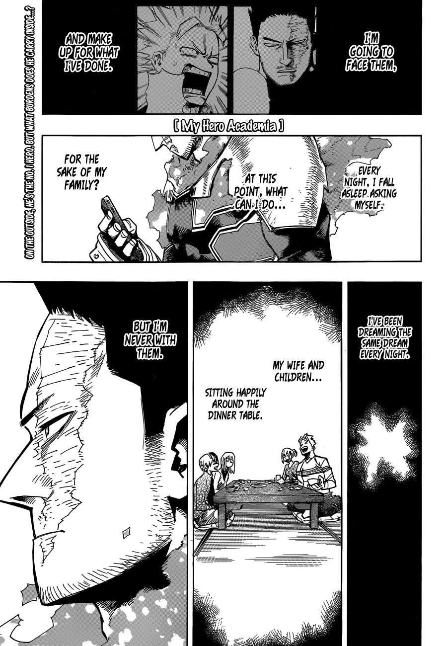 Boku no Hero Academia Chapter 249 page 1 - Chapter 249: Todoroki-kun’s Hellish Home