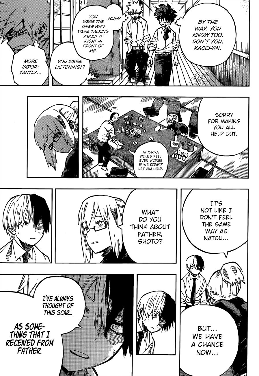 Boku no Hero Academia Chapter 249 page 12 - Chapter 249: Todoroki-kun’s Hellish Home