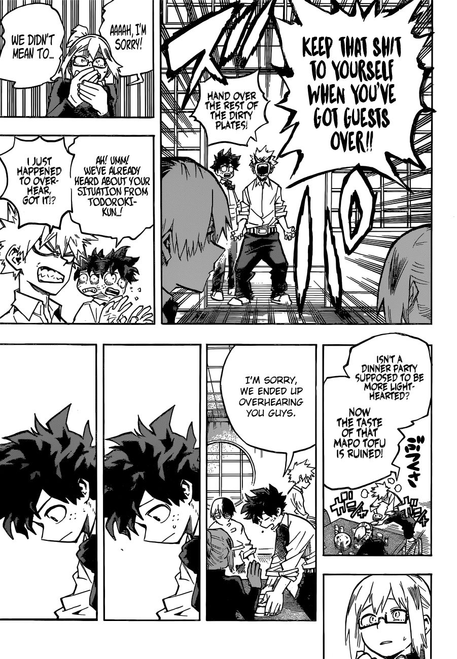 Boku no Hero Academia Chapter 249 page 14 - Chapter 249: Todoroki-kun’s Hellish Home