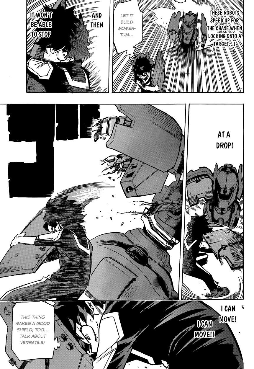 Boku no Hero Academia Chapter 25 page 11 - Chapter 25: Wow, Everyone's Quirks Are Great