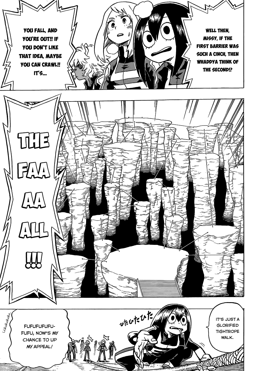 Boku no Hero Academia Chapter 25 page 13 - Chapter 25: Wow, Everyone's Quirks Are Great