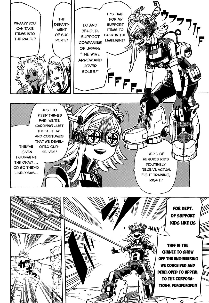 Boku no Hero Academia Chapter 25 page 14 - Chapter 25: Wow, Everyone's Quirks Are Great