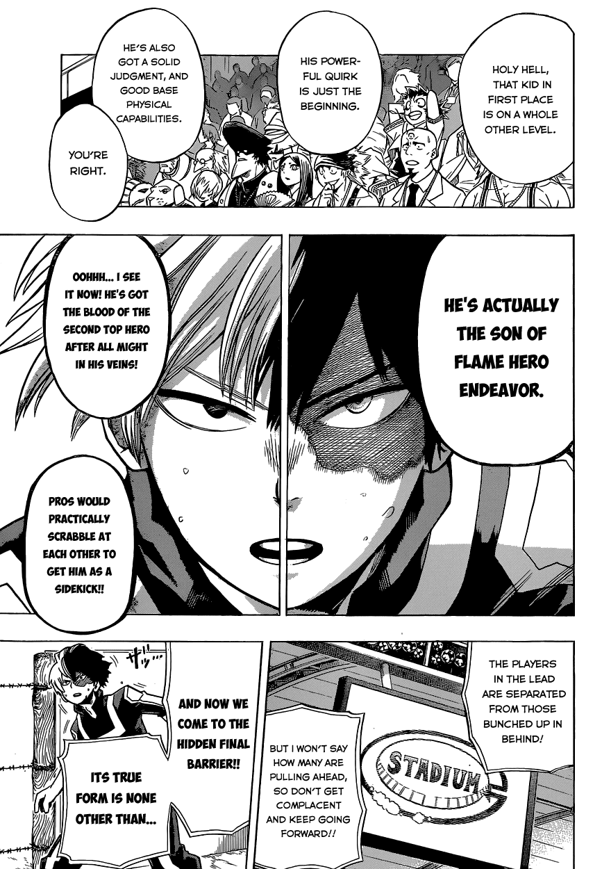 Boku no Hero Academia Chapter 25 page 17 - Chapter 25: Wow, Everyone's Quirks Are Great