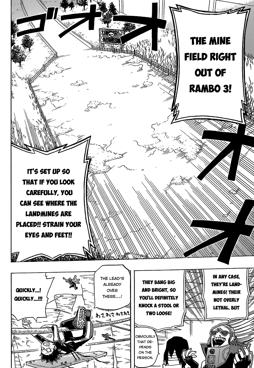 Boku no Hero Academia Chapter 25 page 18 - Chapter 25: Wow, Everyone's Quirks Are Great