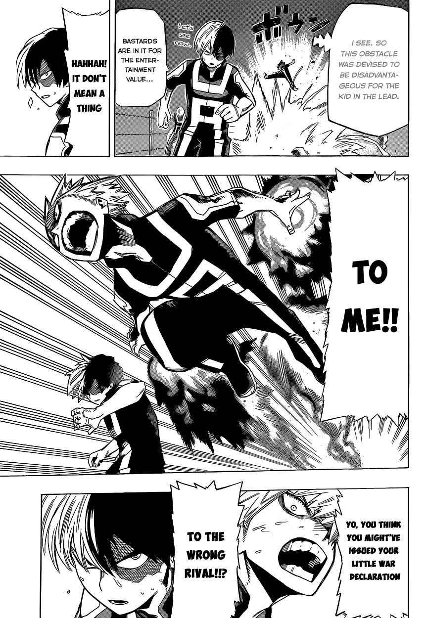Boku no Hero Academia Chapter 25 page 19 - Chapter 25: Wow, Everyone's Quirks Are Great