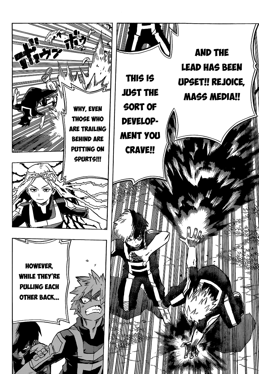 Boku no Hero Academia Chapter 25 page 20 - Chapter 25: Wow, Everyone's Quirks Are Great