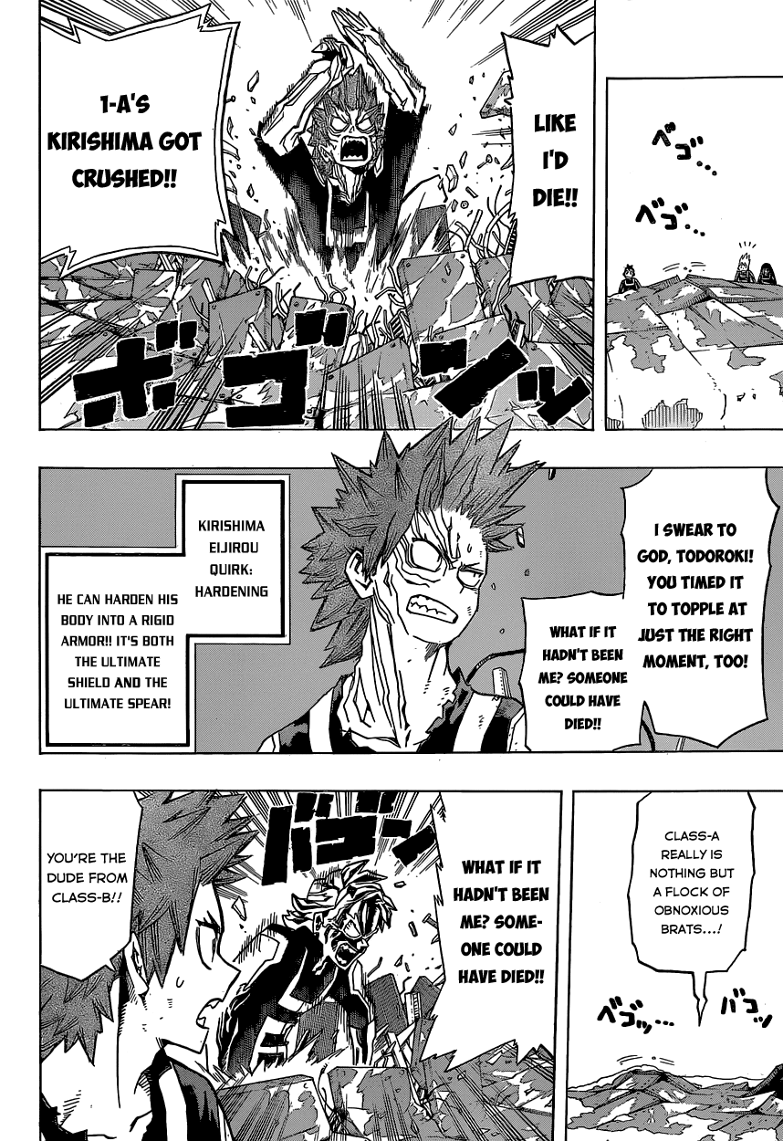 Boku no Hero Academia Chapter 25 page 6 - Chapter 25: Wow, Everyone's Quirks Are Great