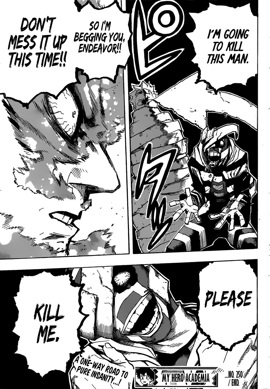 Boku no Hero Academia Chapter 250 page 14 - Chapter 250: Ending