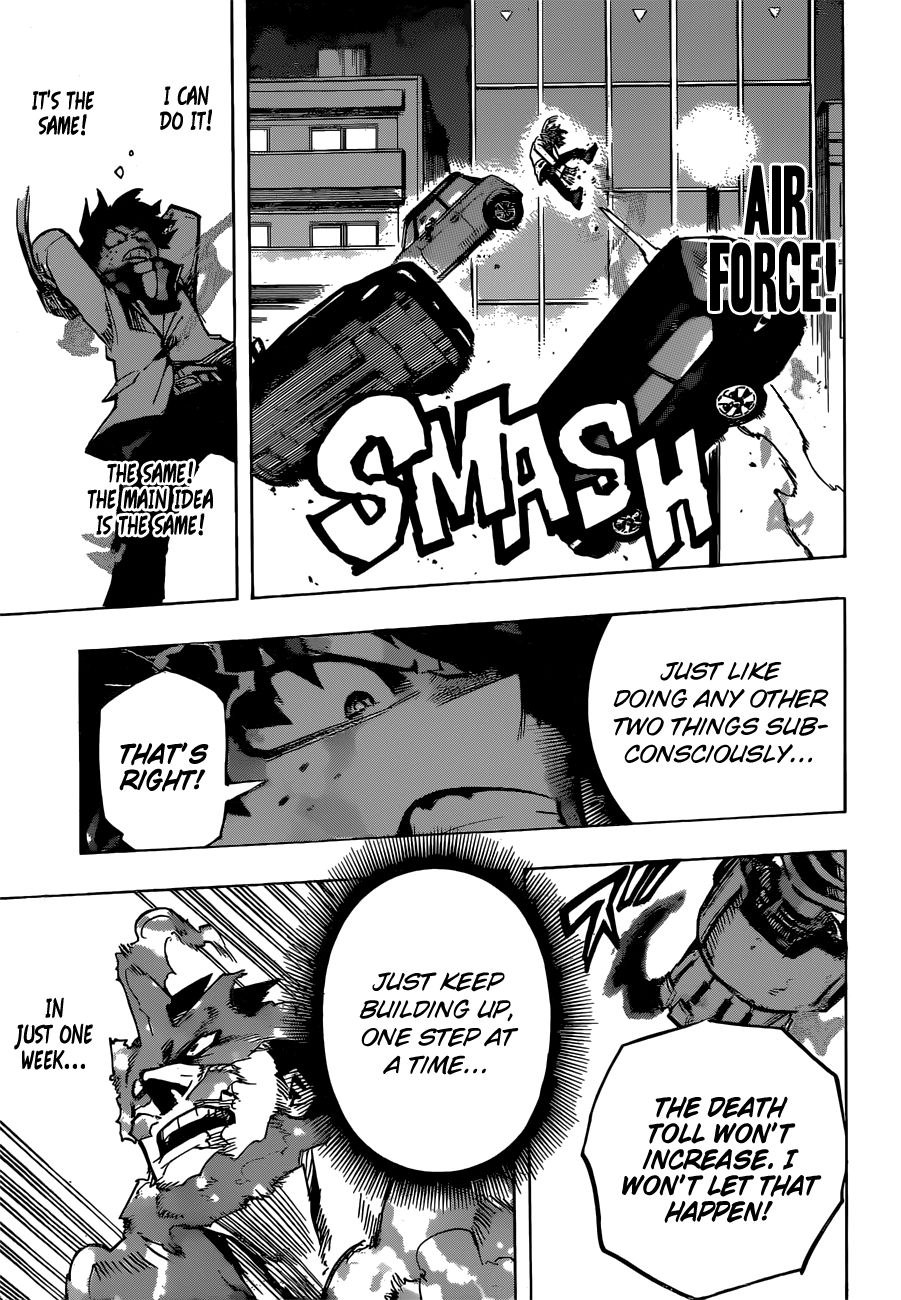 Boku no Hero Academia Chapter 251 page 12 - Chapter 251: One Week