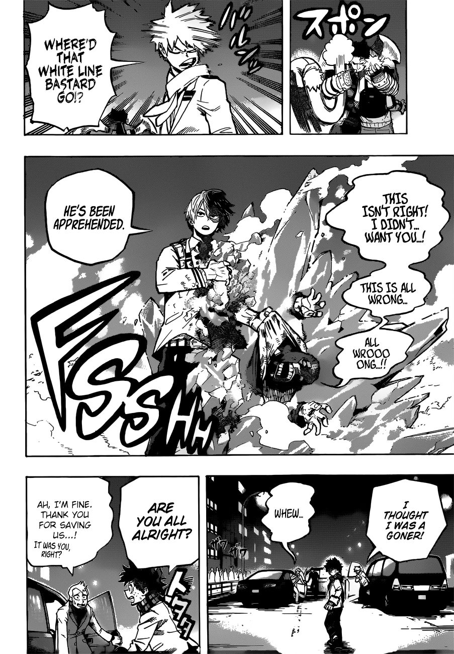 Boku no Hero Academia Chapter 252 page 3 - Chapter 252: The Unforgivable One
