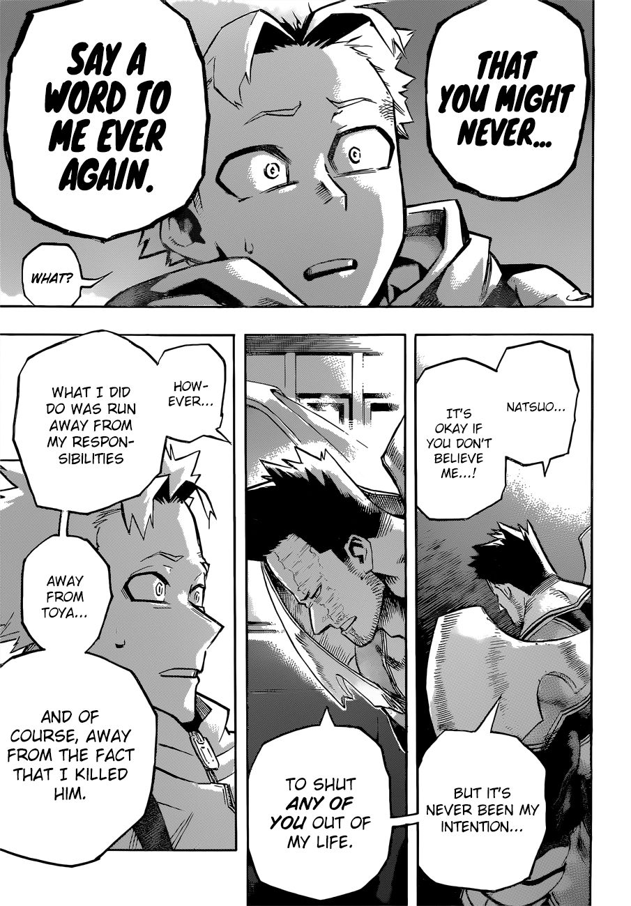 Boku no Hero Academia Chapter 252 page 6 - Chapter 252: The Unforgivable One