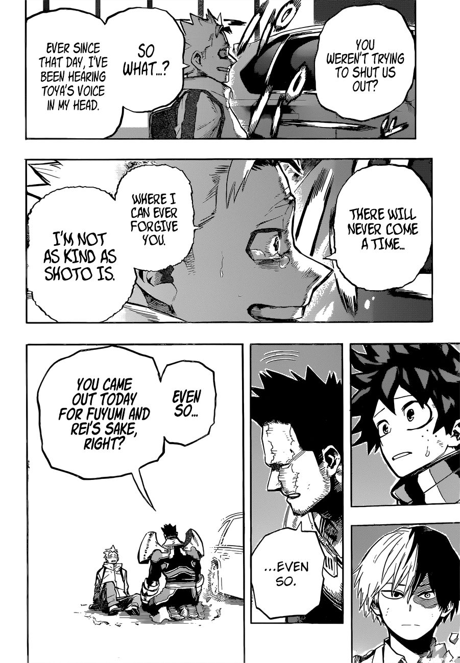 Boku no Hero Academia Chapter 252 page 7 - Chapter 252: The Unforgivable One