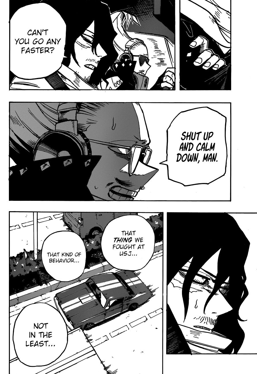 Boku no Hero Academia Chapter 253 page 10 - Chapter 253: Shirakumo