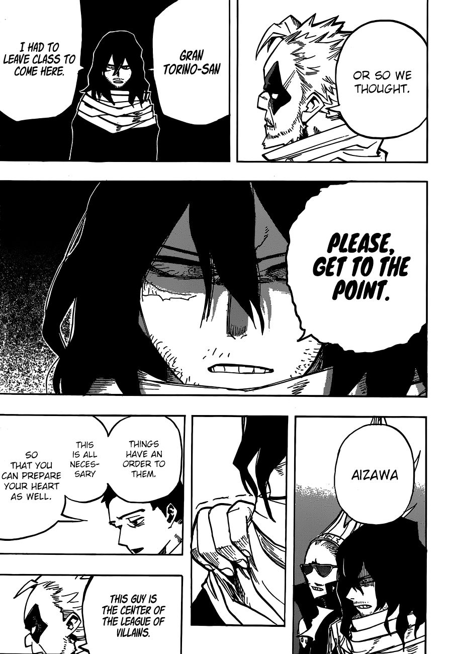Boku no Hero Academia Chapter 253 page 13 - Chapter 253: Shirakumo