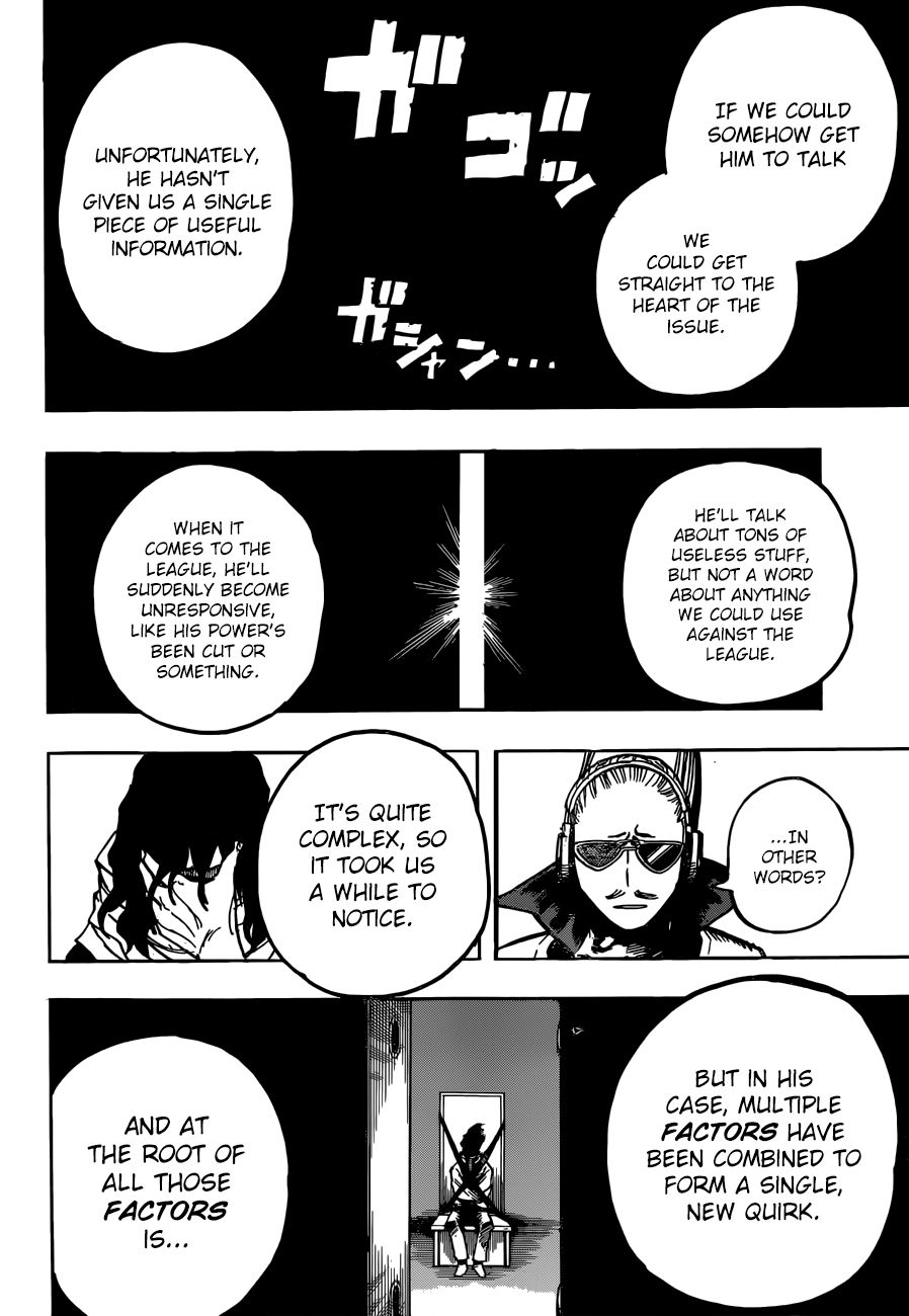 Boku no Hero Academia Chapter 253 page 14 - Chapter 253: Shirakumo